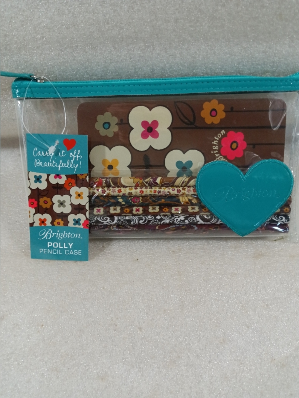 Brighton Write On Polly Pencil Pouch NWT